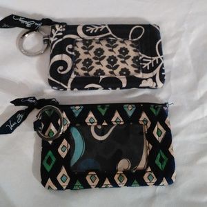 Lot Of (2) Vera Bradley Coin Purse Unique Design